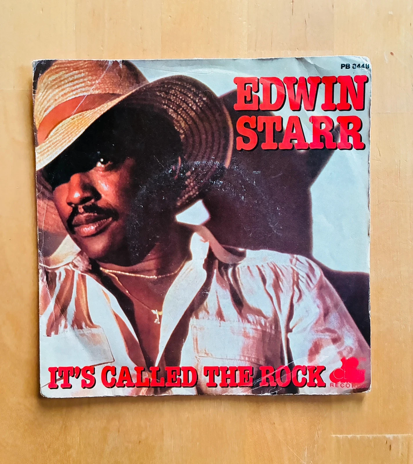 Disque vinyle 45T Edwin Starr It´s called the rock.